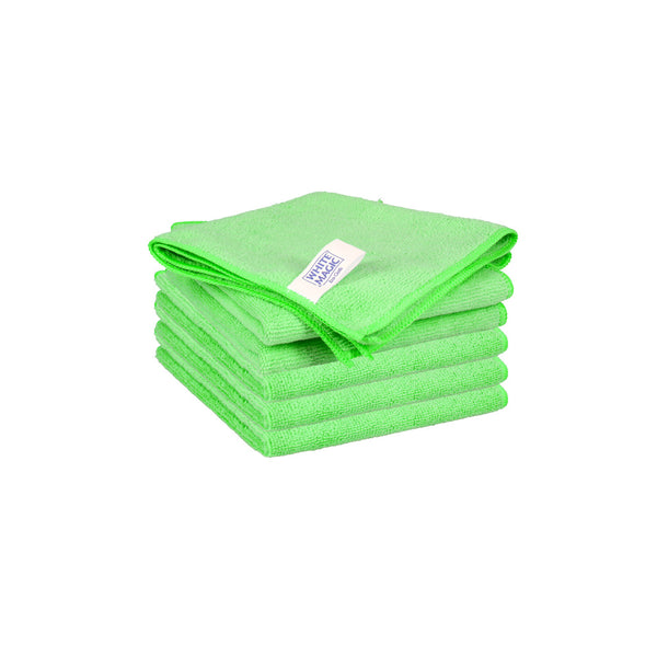 White Magic Eco Cloth Recycled General Purpose Microfibre Cleaning Cloth 6 Pack