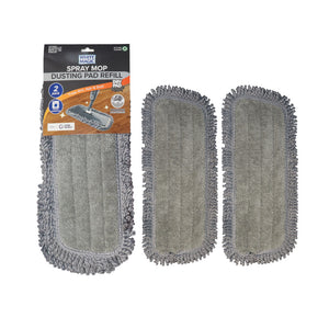 White Magic Spray Mop Dry Pad Refill - 2 Pack