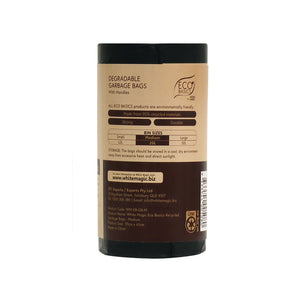 Eco Basics Recycled Garbage Bags, Medium, 20L, 35 Bags