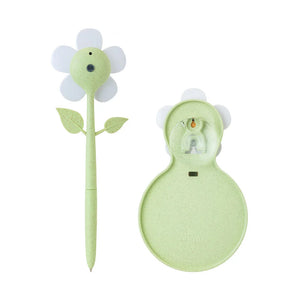 Florganic Pen with Magnet + Notebook with Suction Set
