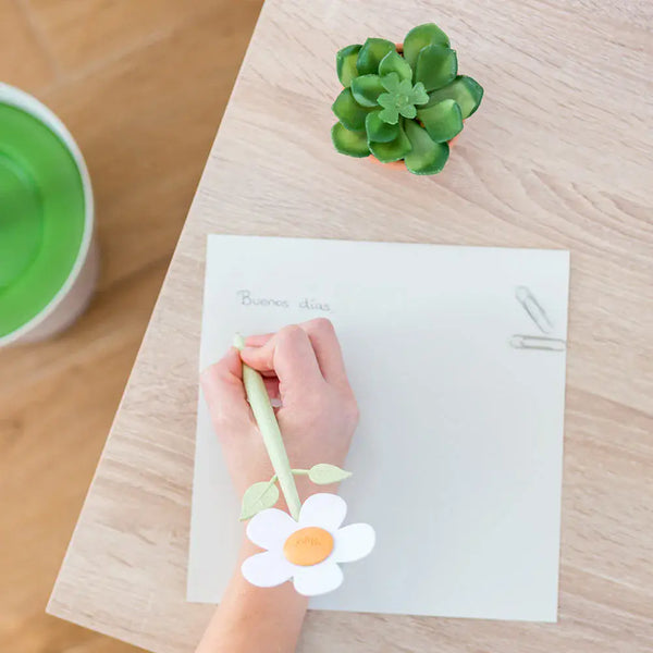 Florganic Pen with Magnet + Notebook with Suction Set