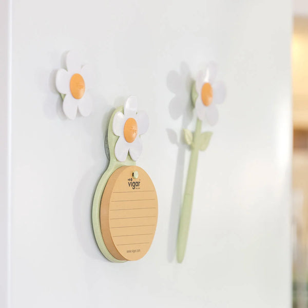 Florganic Pen with Magnet + Notebook with Suction Set
