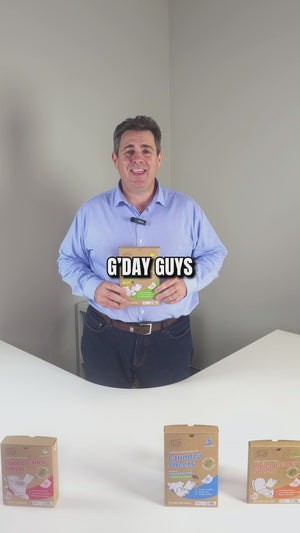 Eco Basics Dishwashing Sheets 60 pack - Fresh Lemon