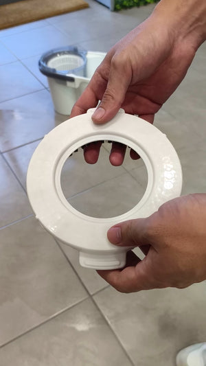 White Magic Spin Mop Scrubbing Brush