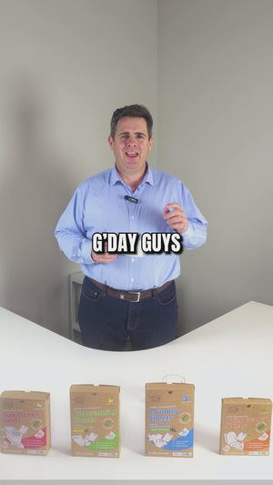 Eco Basics Dishwashing Sheets 60 pack - Fresh Lemon