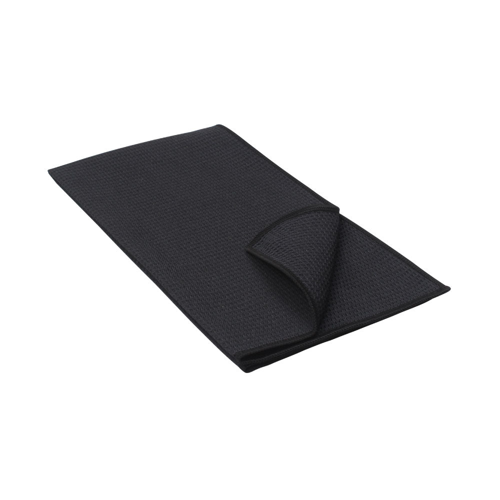 White Magic Microfibre Glass Tea Towel - Black / Size: 60 x 40cm 100 pcs in a Box