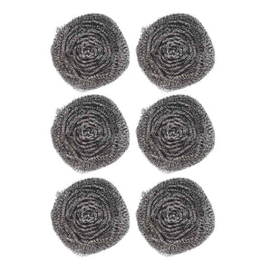 White Magic Stainless Steel Scourer 6 Pack