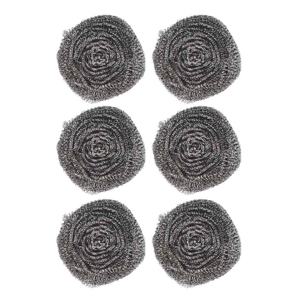 White Magic Stainless Steel Scourer 6 Pack
